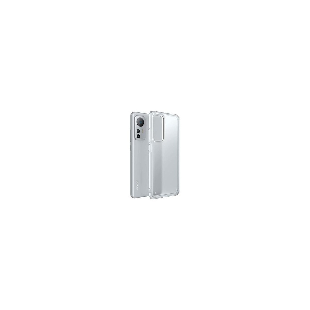 Carcasa Xiaomi 12 Pro hybrid (bumper + trasera transparente)