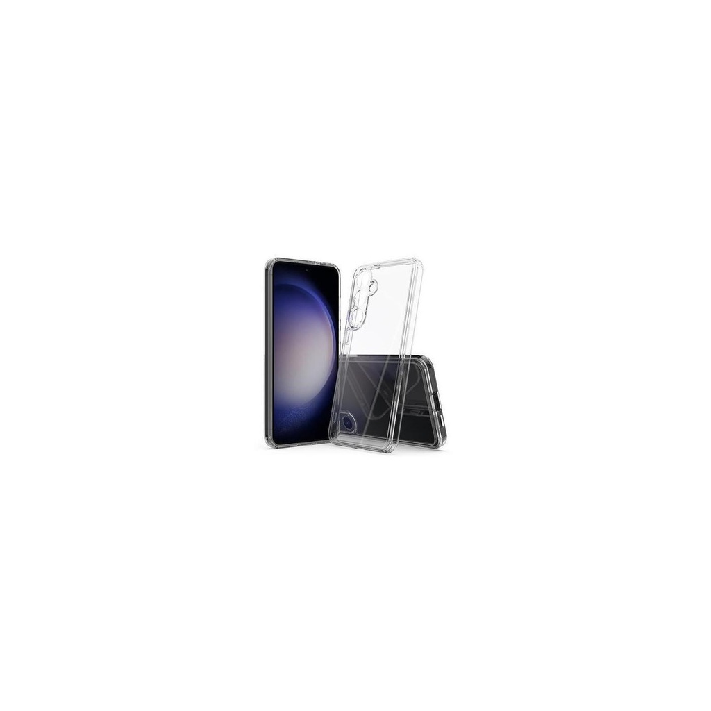 Carcasa Samsung Galaxy S24 Plus hybrid (bumper + trasera transparente)