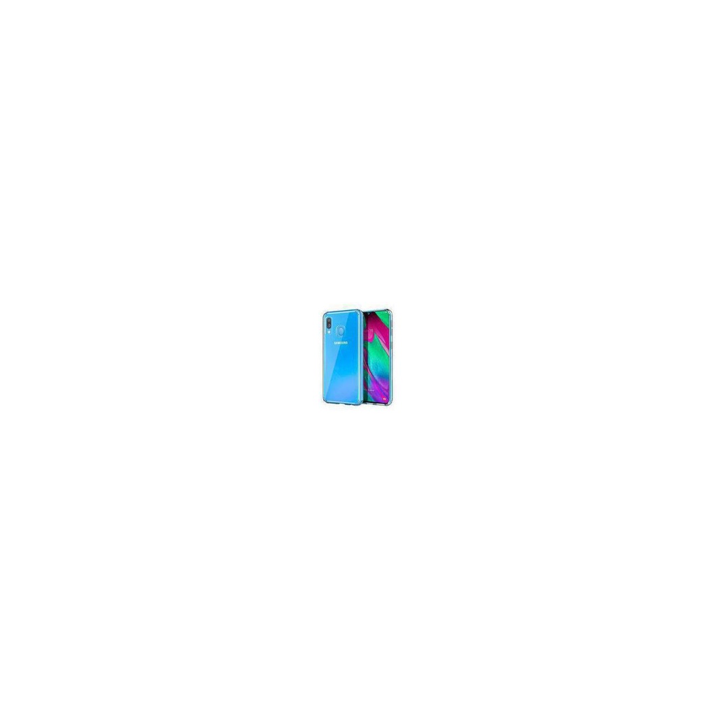 Carcasa Samsung Galaxy A40 hybrid (bumper + trasera transparente)