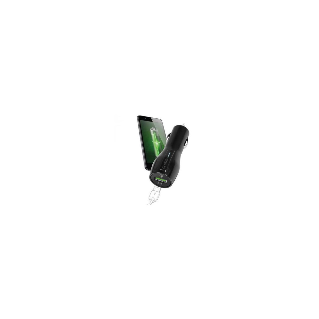 Cargador de coche Quick Charge 3.0 SBS con salida USB 2.1