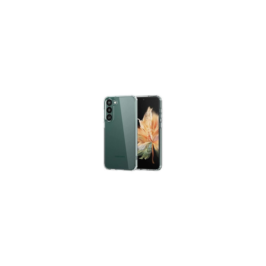 Carcasa Samsung Galaxy S23+ hybrid (bumper + trasera transparente)