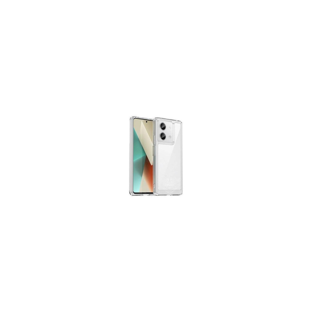 Carcasa Xiaomi Redmi Note 13 4G hybrid (bumper + trasera transparente)