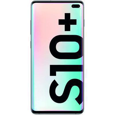 Maqueta original Samsung Galaxy S10+ con simulación de pantalla encendida, color