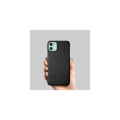 Lámina de protección trasera Haxly diseño negro jaspeado