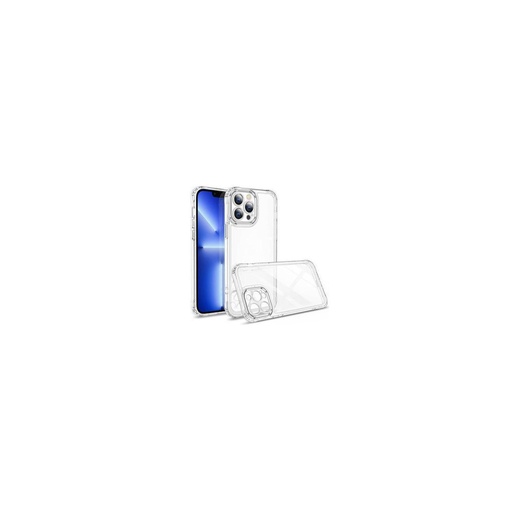 Carcasa iPhone 14 Pro hybrid (bumper + trasera transparente)