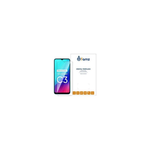 Protector de pantalla Realme C3 cristal templado