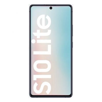 Maqueta original Samsung Galaxy S10e con simulación de pantalla encendida, color