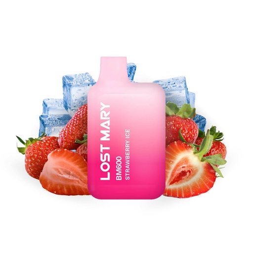 Vaper desechable ELFBAR Lost Mary Strawberry Ice 20MG