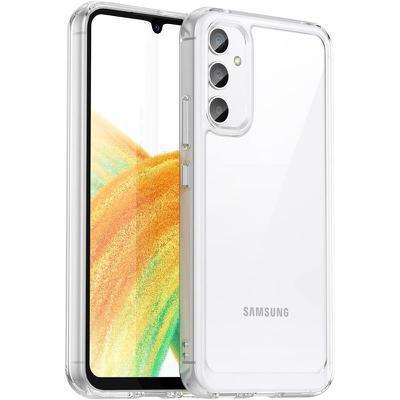 Protector cristal templado + carcasa híbrida Samsung Galaxy A54 5G