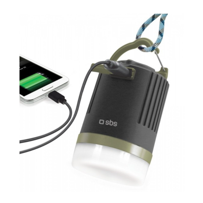 Batería externa universal SBS 8.800mAh con luz LED